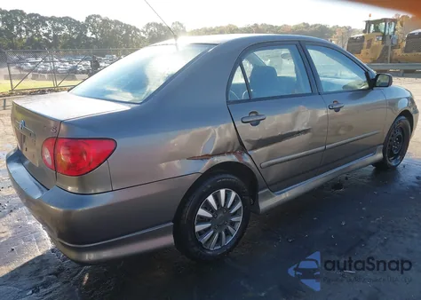 2004 Toyota Corolla S из США, поврежденный, VIN 1NXBR32E94Z242563